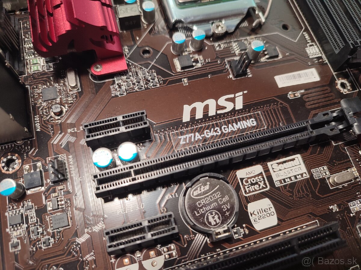 MSI Z77A -G43 GAMING + I5 2500K - 5