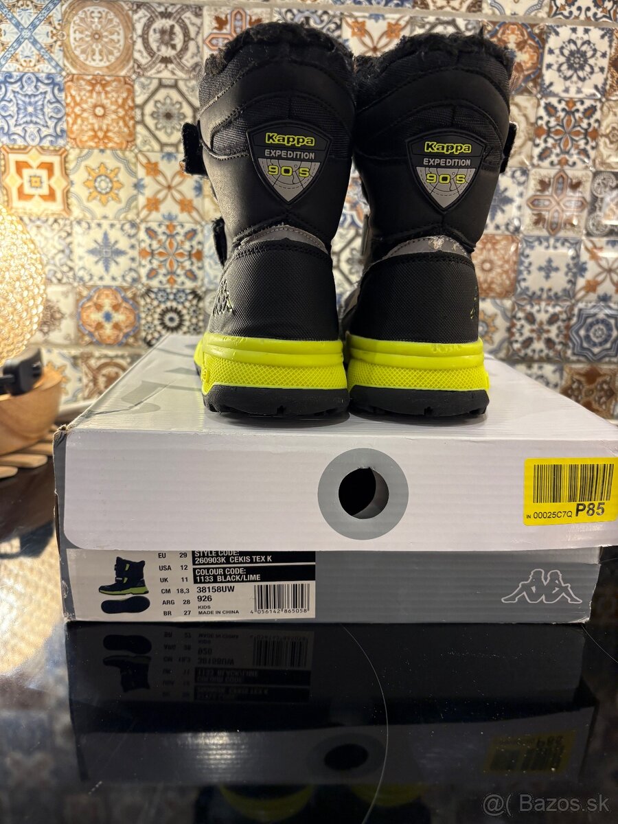 Kappa detské zimné čižmy veľkosť 30 - 5