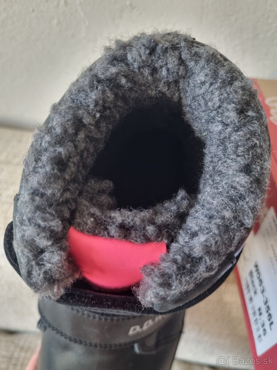 kožené detské čižmy - 5