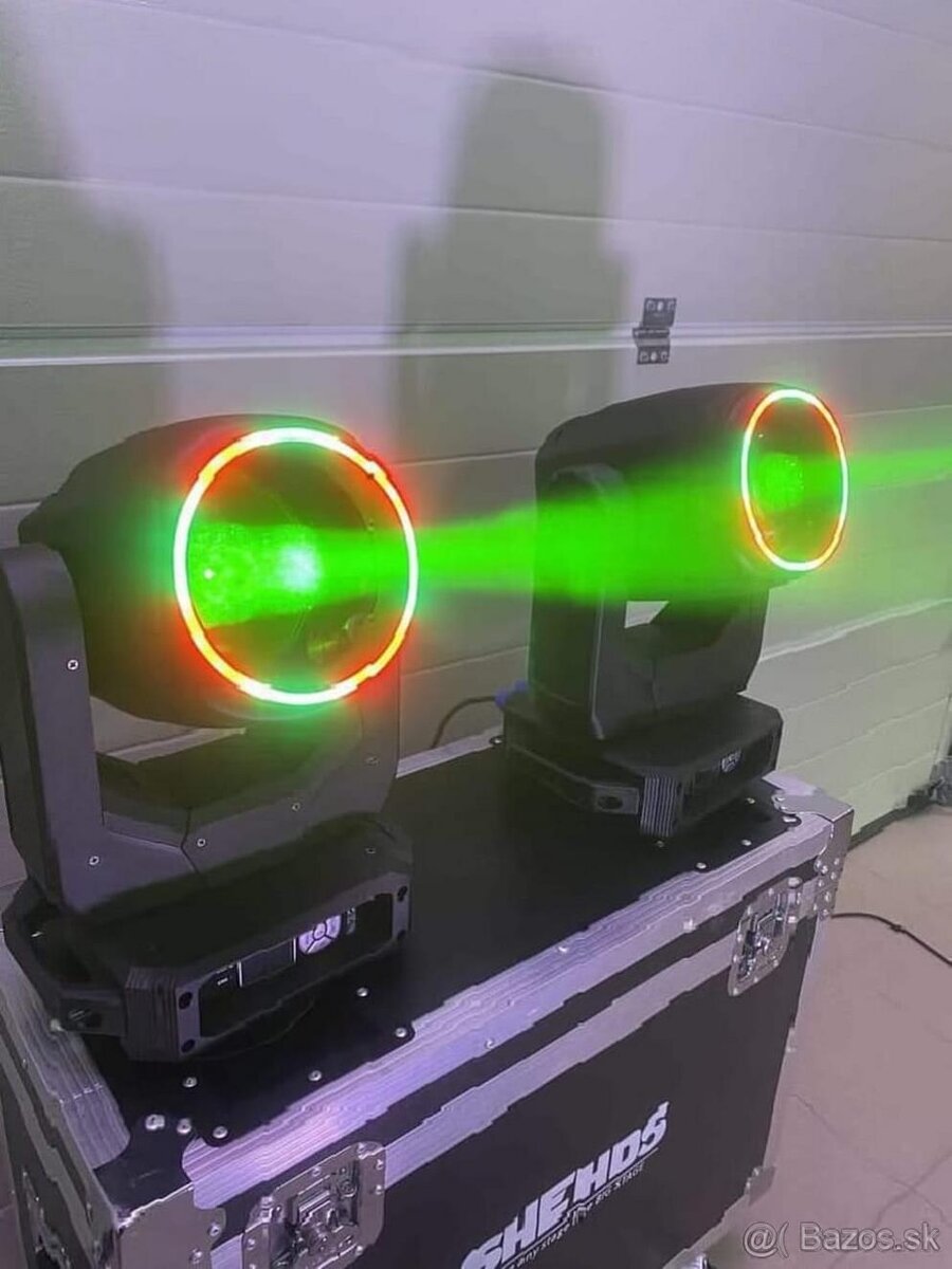 Led Beam 200w ring otočná hlava - 5