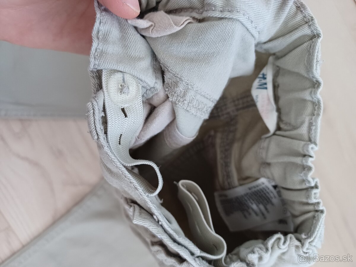 Béžové rifle H&M - 5