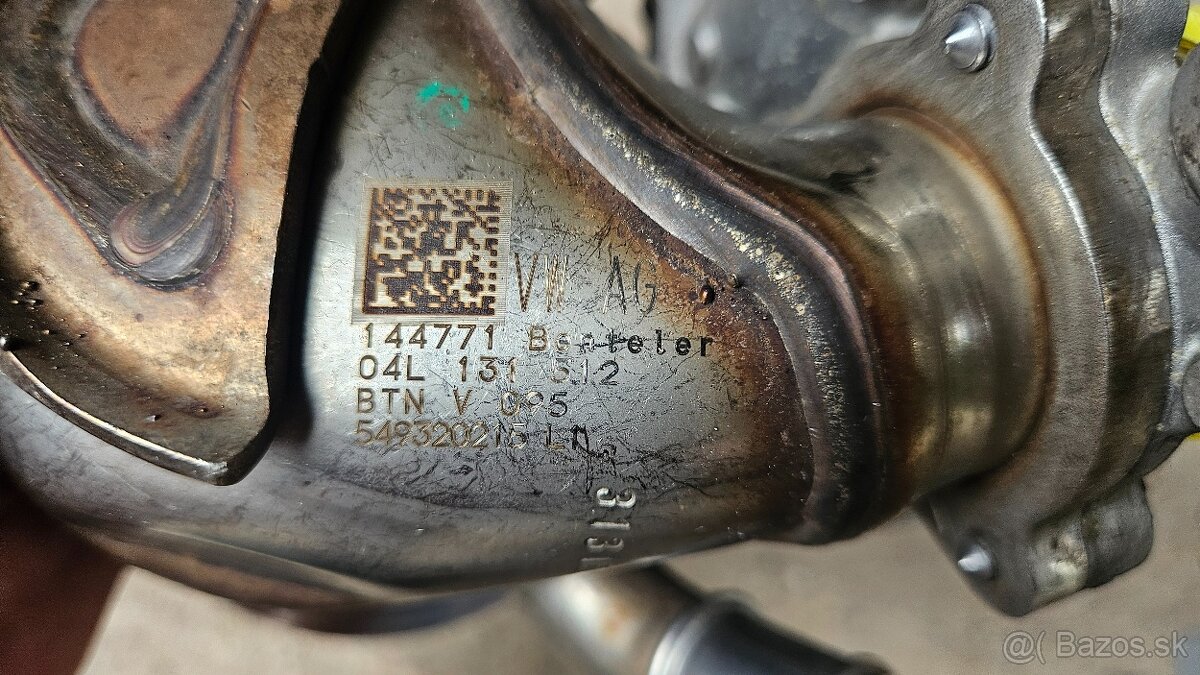 EGR ventil + chladič 04L 131 512 Originál Octavia 3 - 5