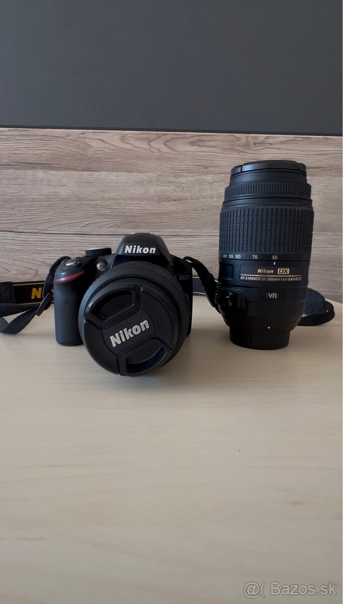 Predám set Nikon D3200 - 5