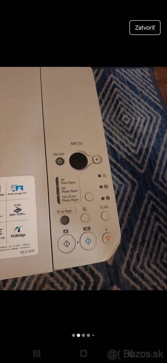 CANON PIXMA MP210 - 5