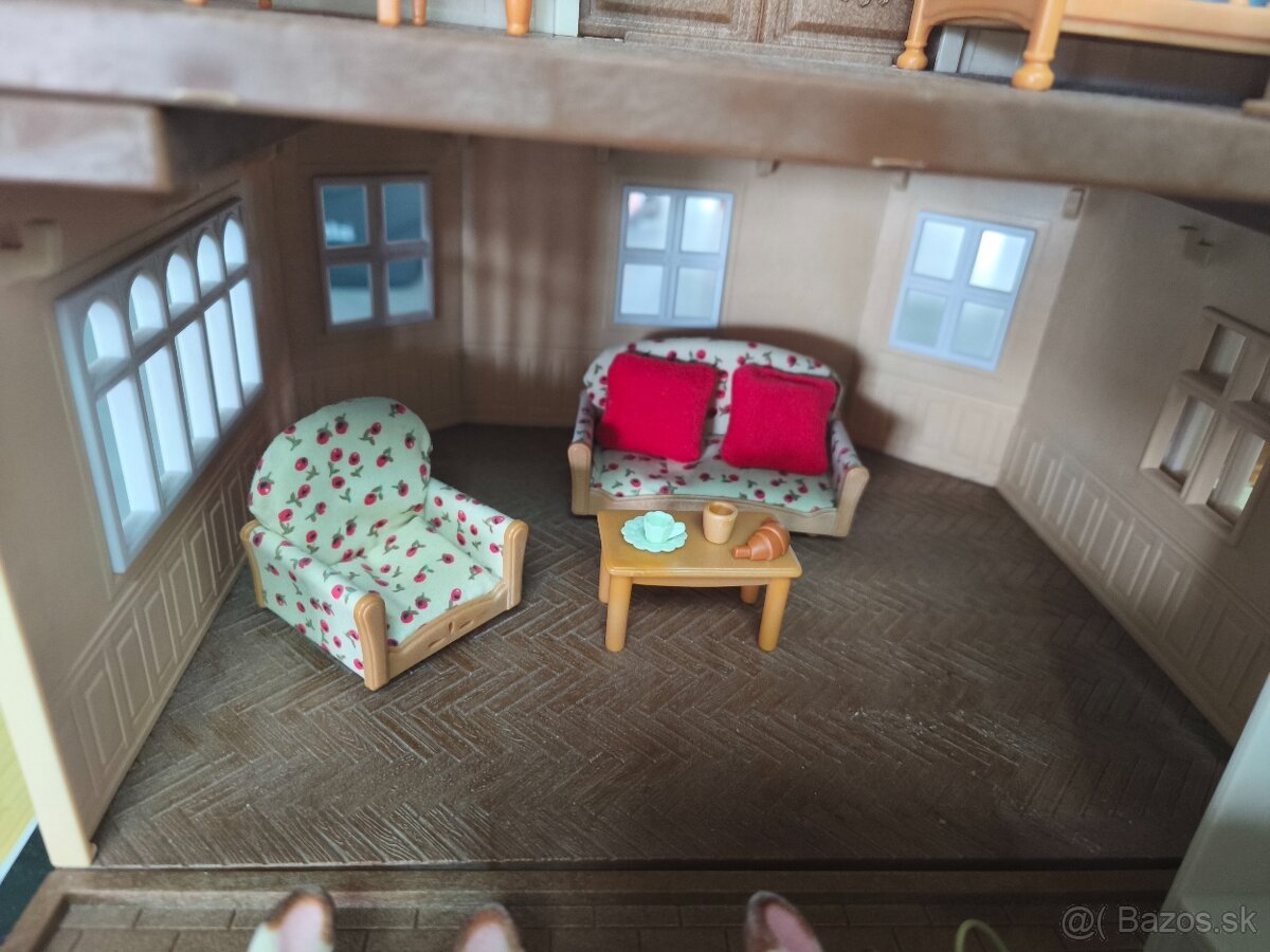 sylvanian families domček a auto - 5