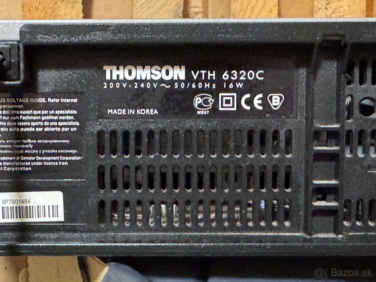 VHS videorekordér THOMSON - 5