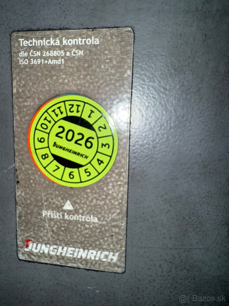 ✳️ Akce el. VZV Jungheinrich EFG 425k zdvih triplex 4,7m ✳️ - 5