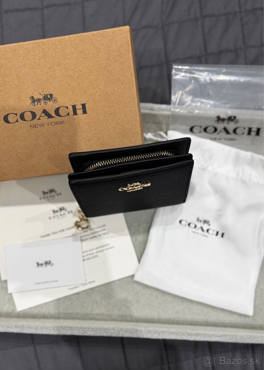 Coach peňaženka - čierna - 5