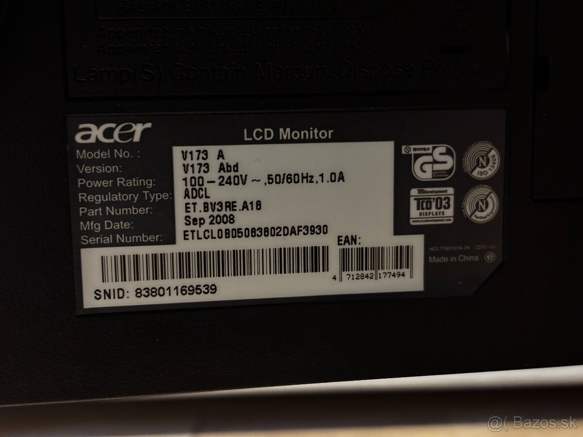 LCD monitory rôzne - 5