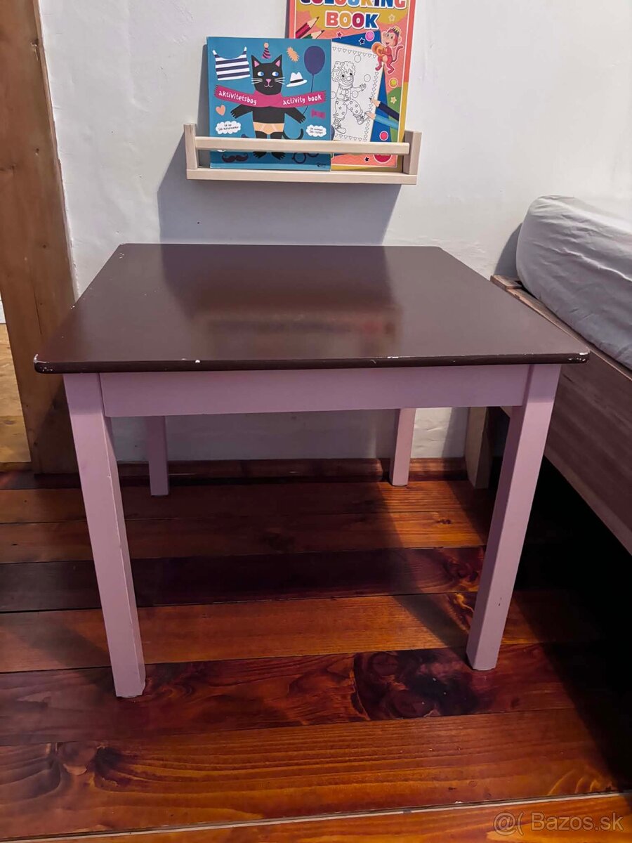 Detský set stôl s dvomi stoličkami - 5