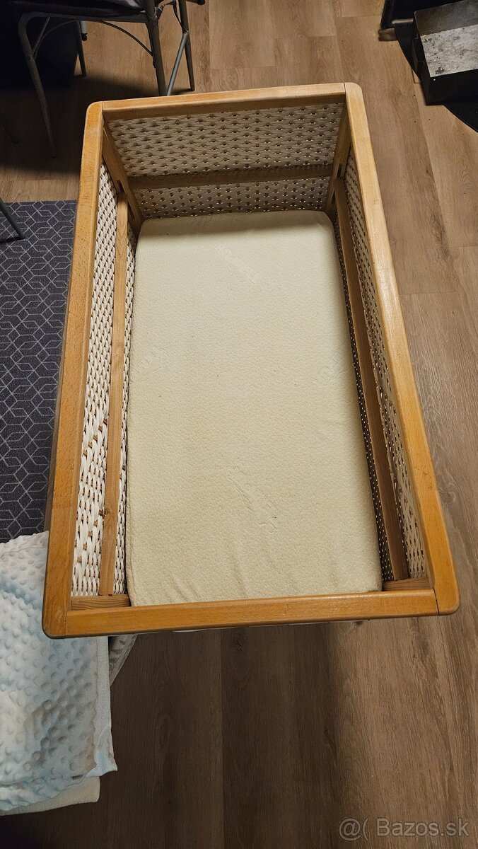 Retro košík pre bábätko - 5