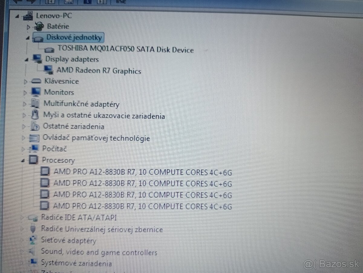 Lenovo Thinkpad A475 , Windows 7 , AMD PRO A12 , 8gb ram - 5