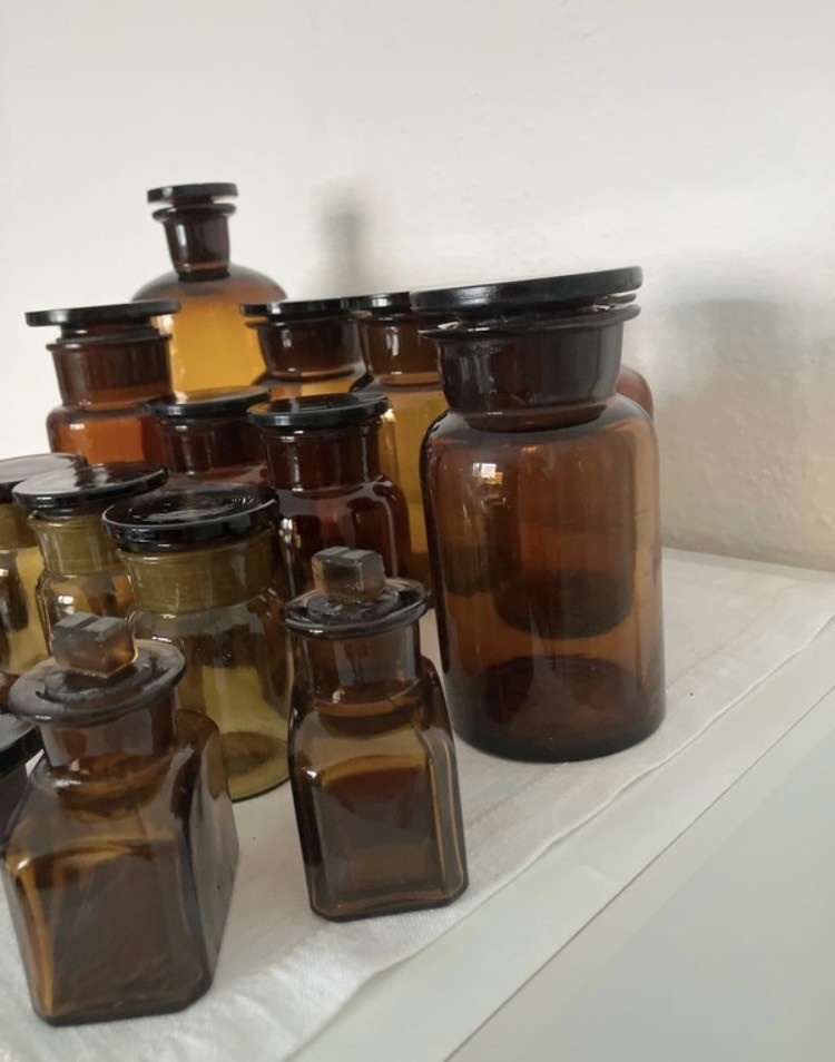 15 ks vzduchotesné sklenené nádoby - 5