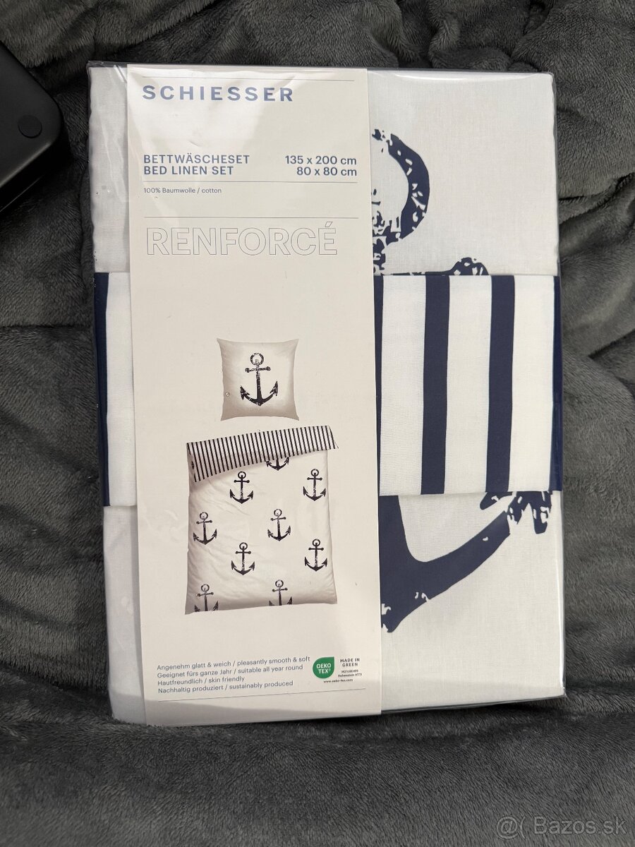 Nová obojstranná posteľná bielizeň – Schiesser - 5