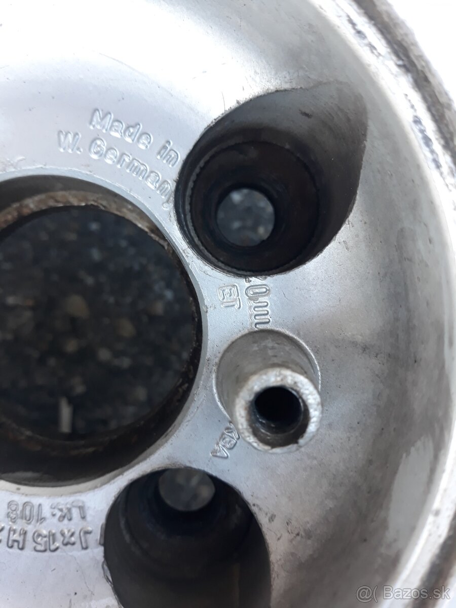 Elektróny BMW e30...4x100 R15... - 5