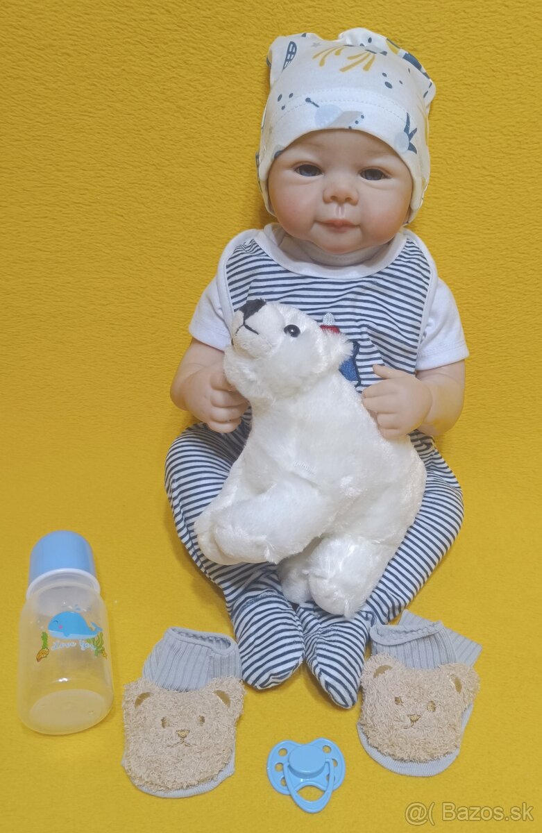 Realistická bábika chlapček Dominik - 5