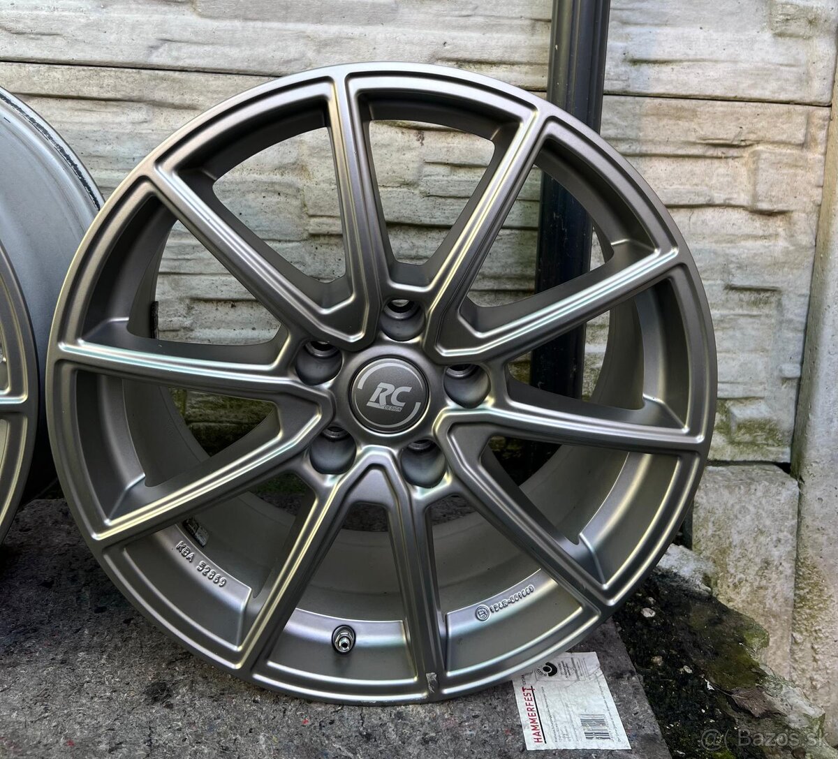 Disky,elektróny vw,škoda,BMW 5x112 , r17 - 5