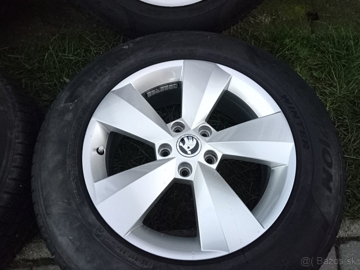 17"5x112 ...215/65 R17 Škoda Kodiaq zimná sada - 5
