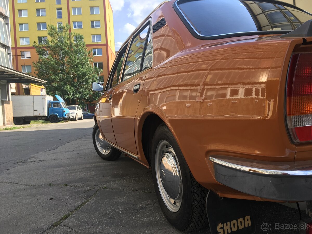 Škoda 120 LS, originál 53 000 km (nevyváraná, nelakovaná) - 5