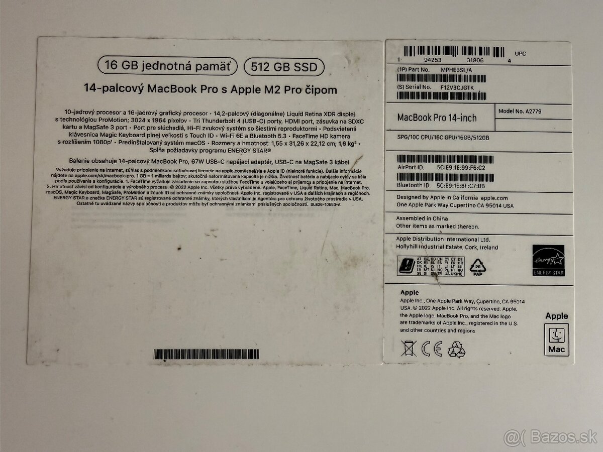 Apple Macbook Pro 14 M2 Pro 16GB/512GB 2023 - 5