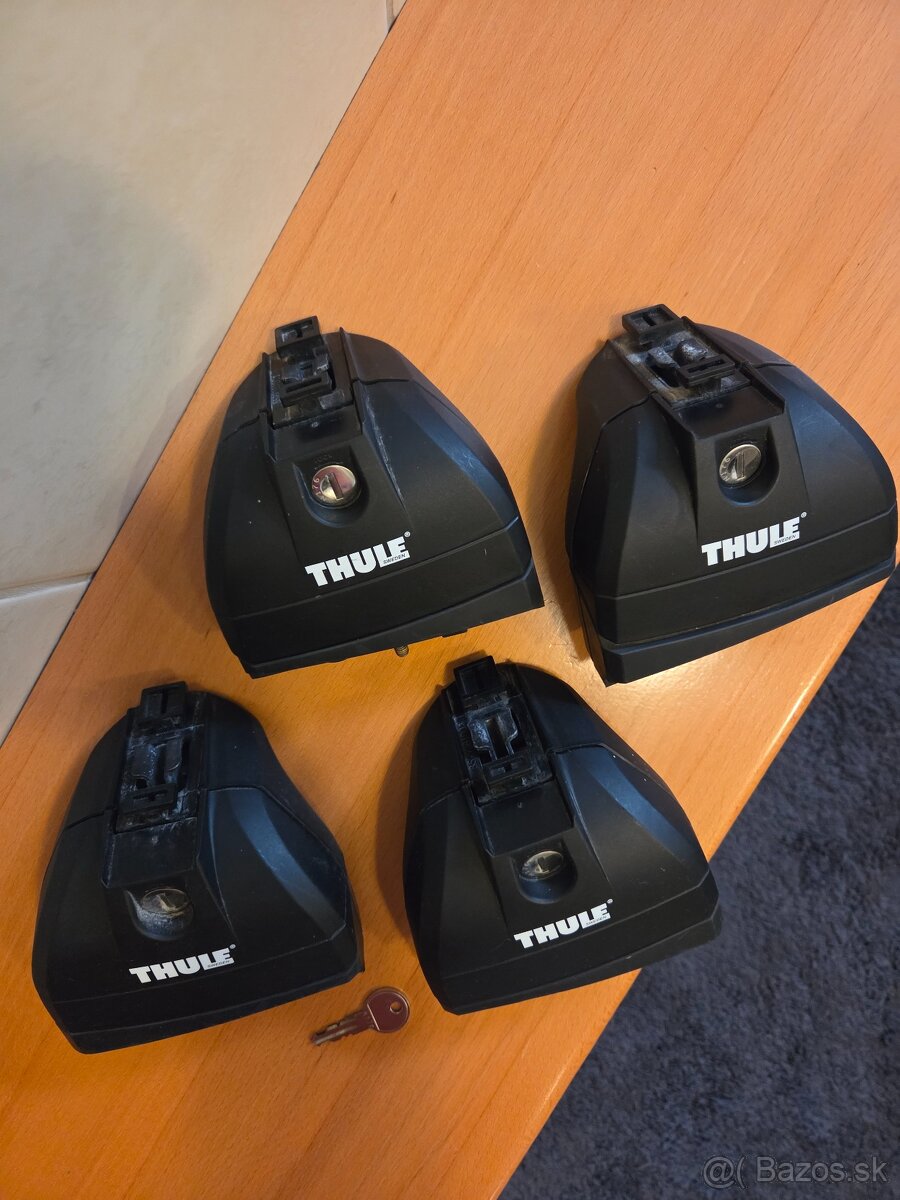 Predám Thule Aero Bar, pätky 753 + kit 3057 - 5