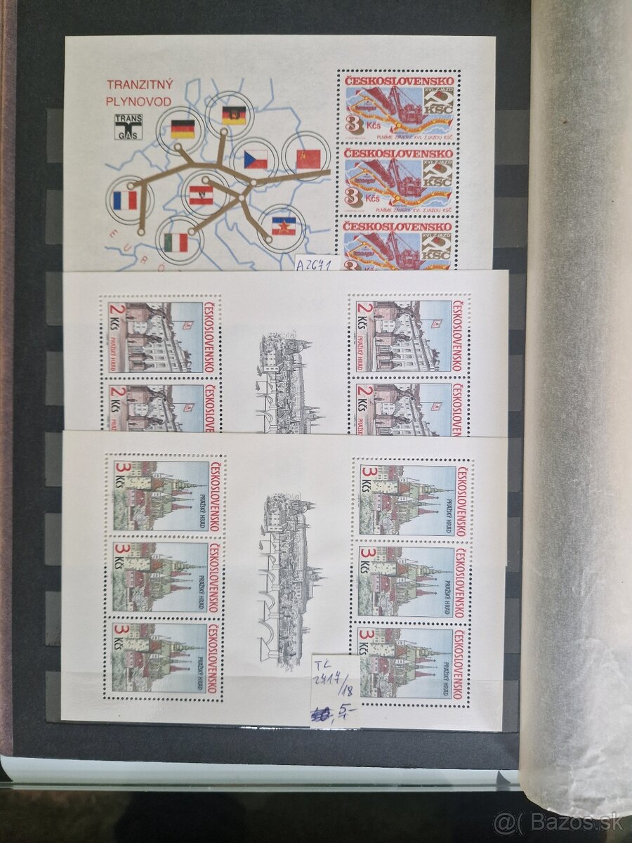 Čiste poštove znamky čssr - 5