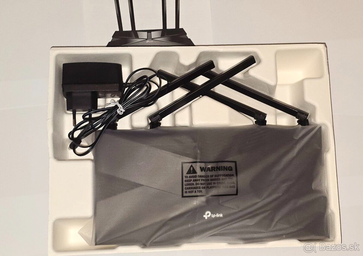 TP-Link Archer AX1800 Wi-Fi 6 router Dual band 2,4GHz + 5GHz - 5