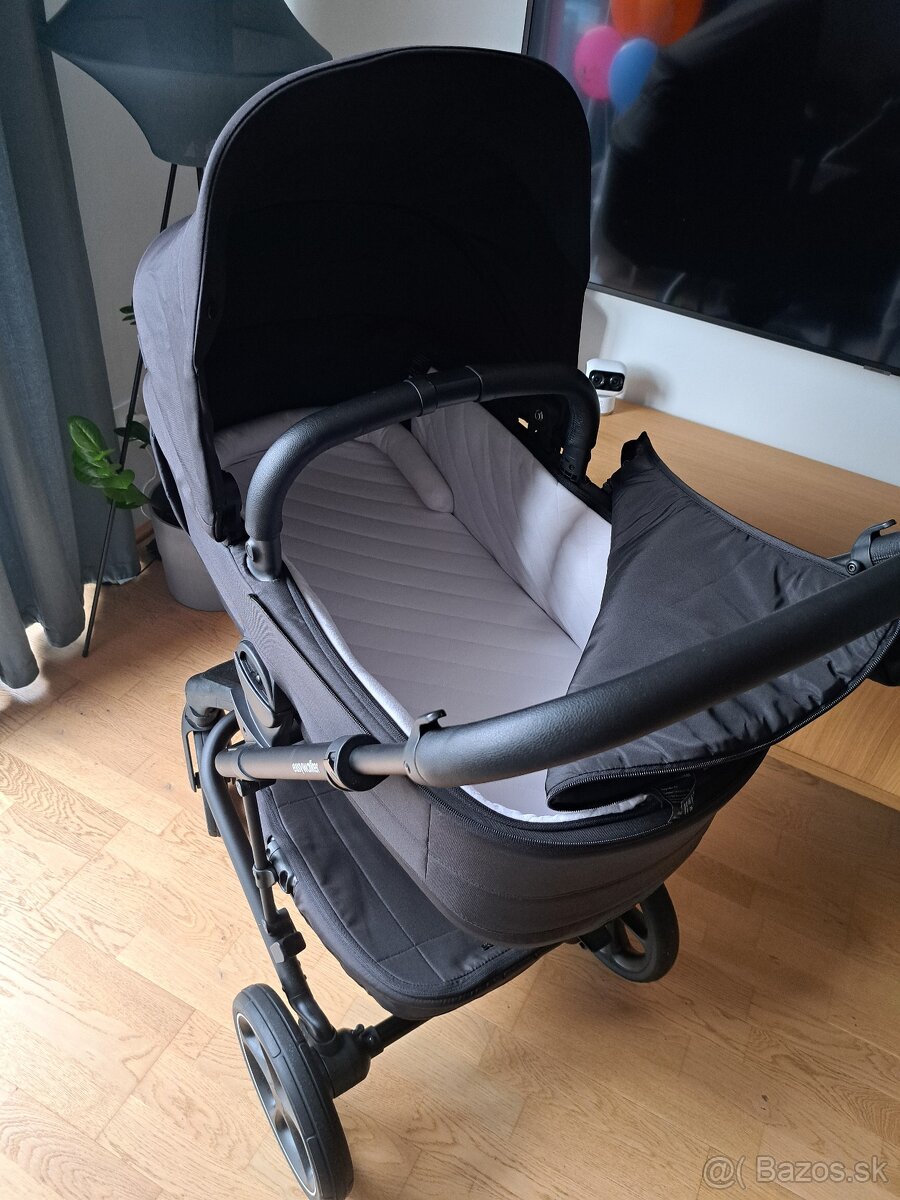 EASYWALKER Kočík kombinovaný Jimmey Pepper Black - 5