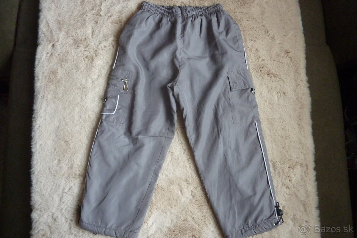 Zateplené flísom nohavice, teplé na zimu,v.122, pre chlapca - 5