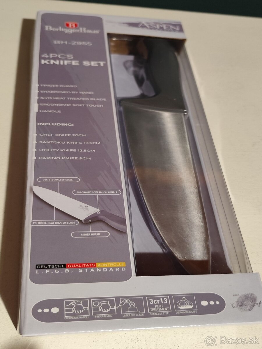 Kuchynské nože -nová sada - 5