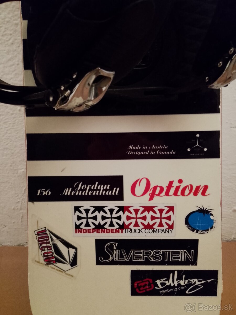156 cm freestyle snowboard OPTION + viazko Burton - 5