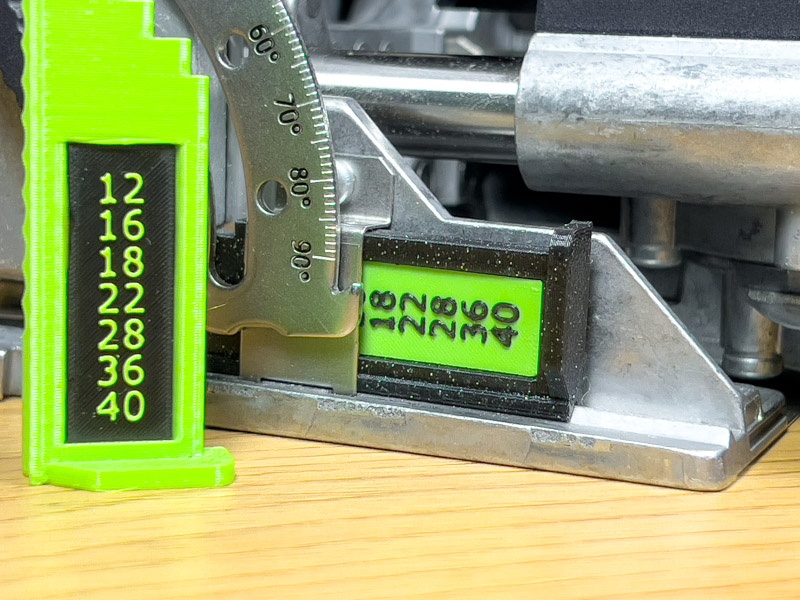 Nastavovače hrúbky materiálu Festool DOMINO DF 500 - 5