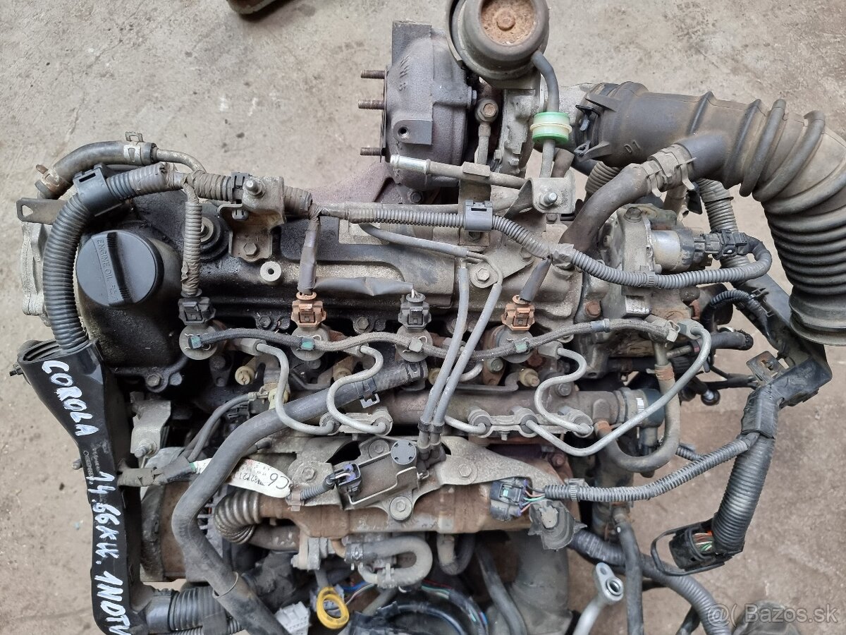 motor TOYOTA 1,4 diesel 66 KW kod 1ND-TV - 5
