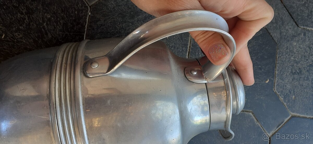 Predám Retro hliníkovú termosku - 5