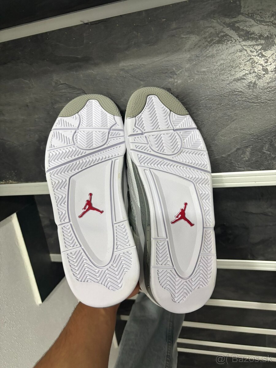 Air Jordan 4 White oreo , 44 - 5