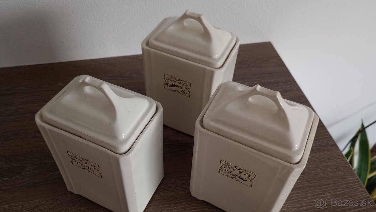 Starožitné dózy koreničky porcelán - 5