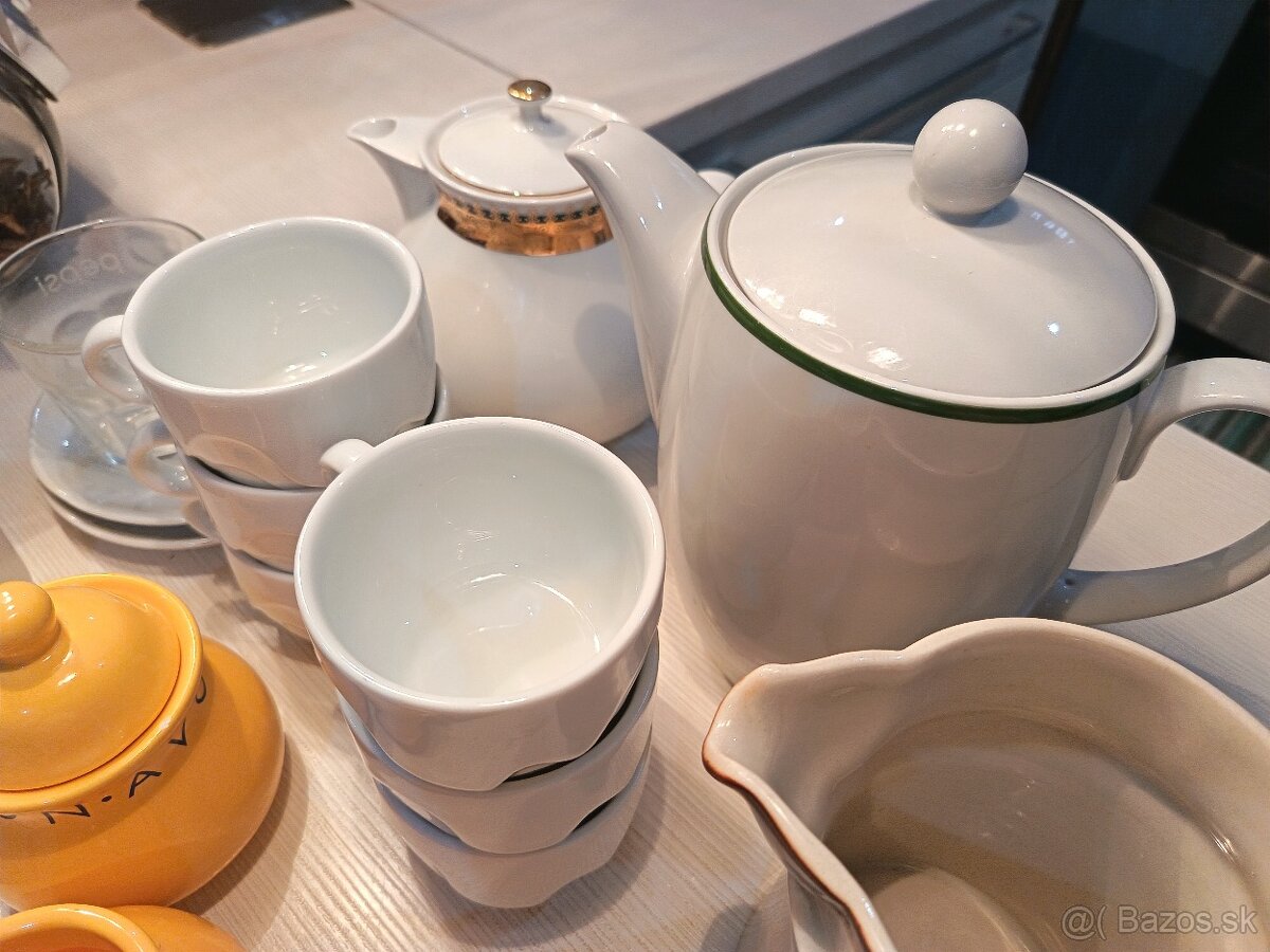 Obrazy, poháre 18 ks,keramika - 5