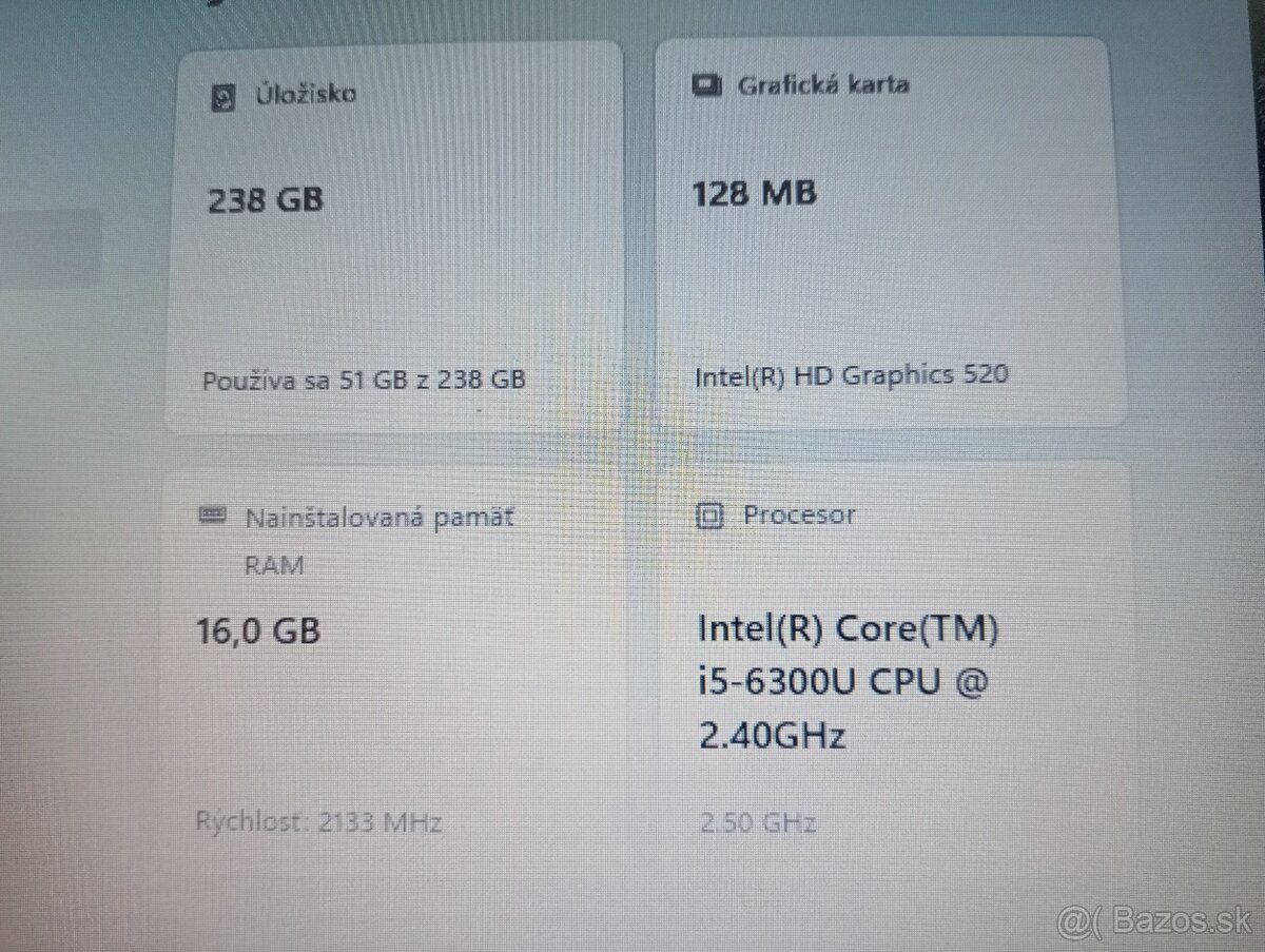 Lenovo Thinkpad T470 + Intel core i5 + 16gb ram + Win11 - 5