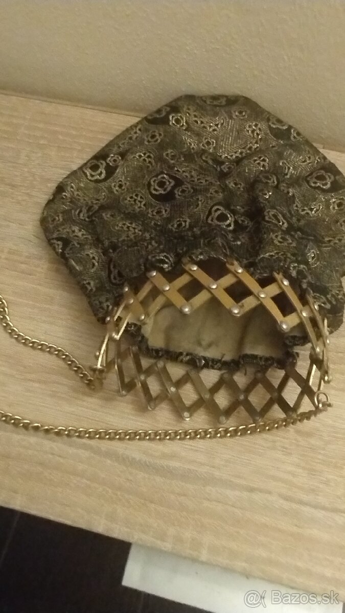 Vintage rozšíritelna kabelka/ peňaženka - 5