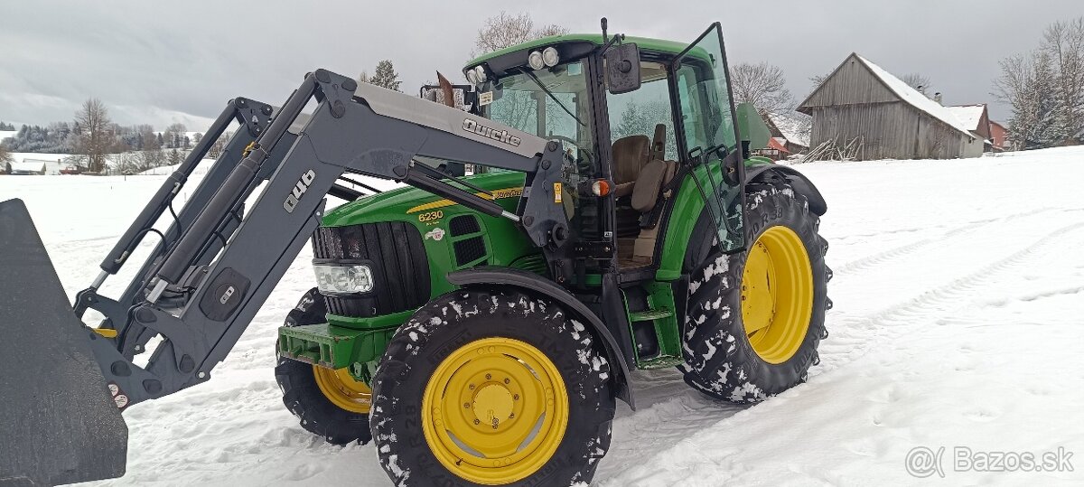 John Deere 6230 premium +nový quicke q46 - 5