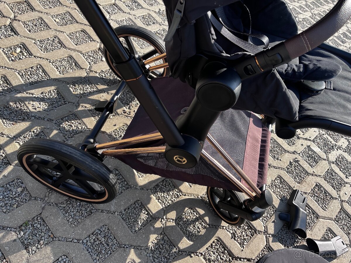 Kočík Cybex Priam Platinum 4.0 Deep black - 5