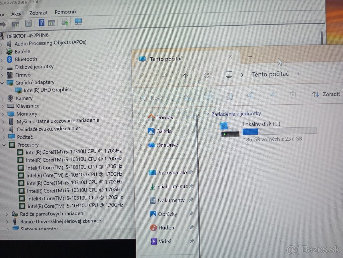 Dell latitude 5310 ,Intel core i5 ,16gb ram ,WIN11, dotykový - 5