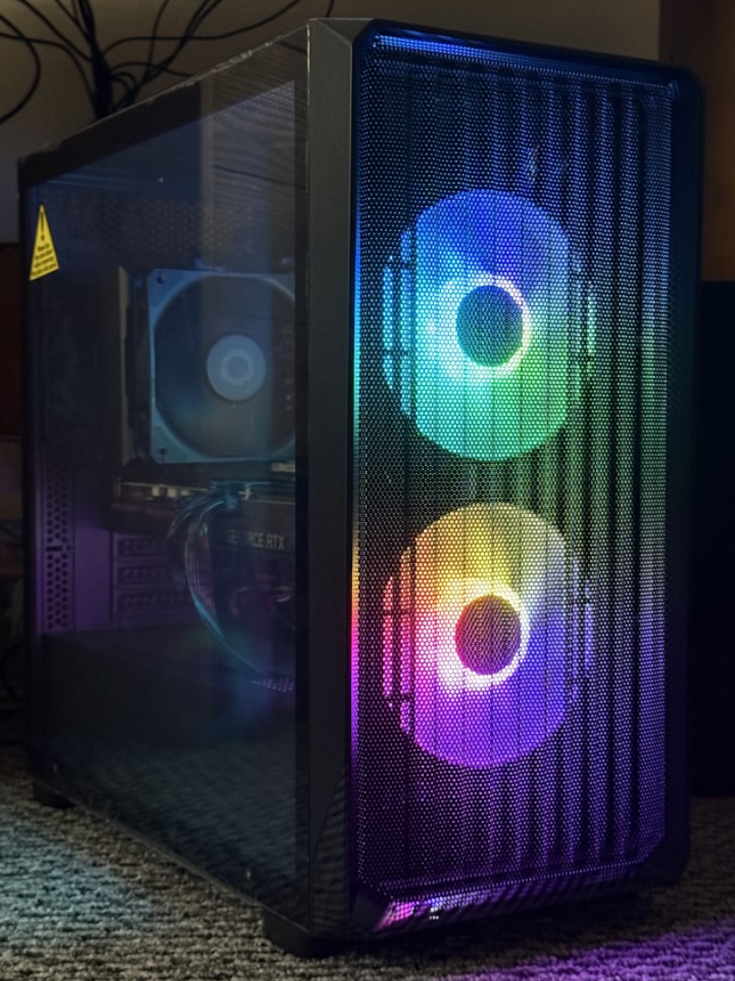 Nový PC Intel i5 12400F 16G 1TB SSD RTX 3080 10G WIFI BT WIN - 5