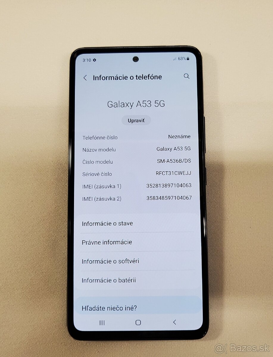 Samsung Galaxy A53 5G 256Gb - 5
