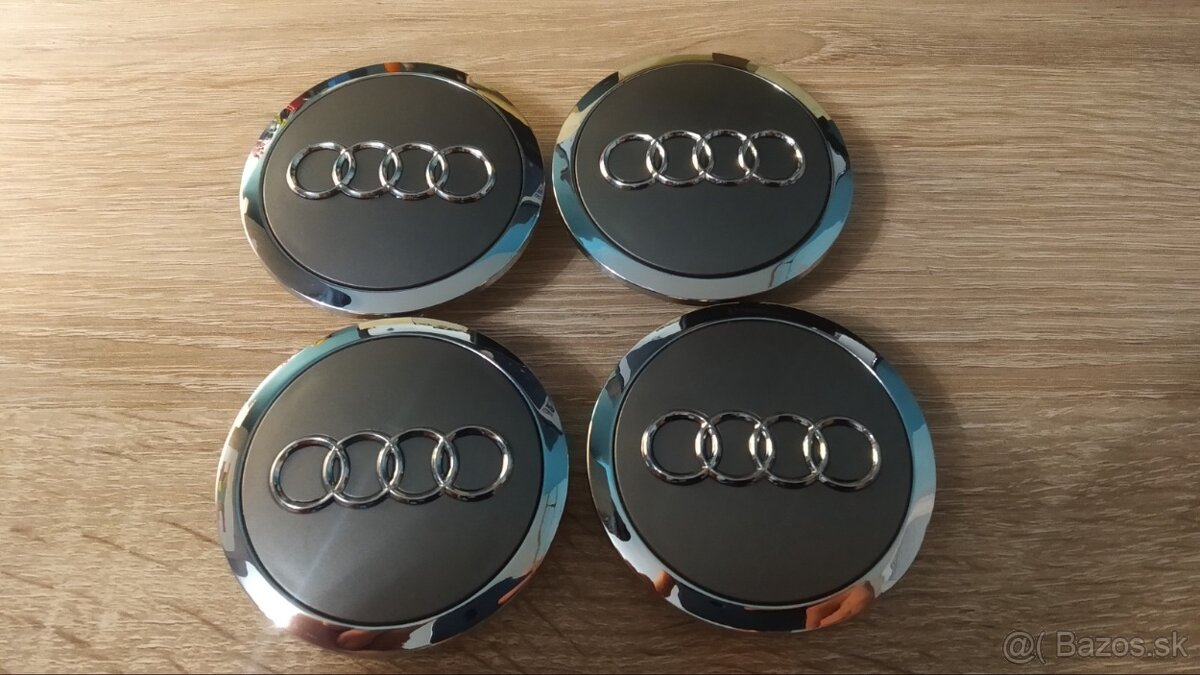 Stredové krytky/puklicky pre AUDI do Alu diskov 60,61, 69 mm - 5