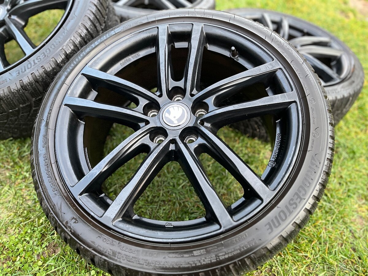 Zimná sada 5x112 r18 Octavia 3 vw group - 5