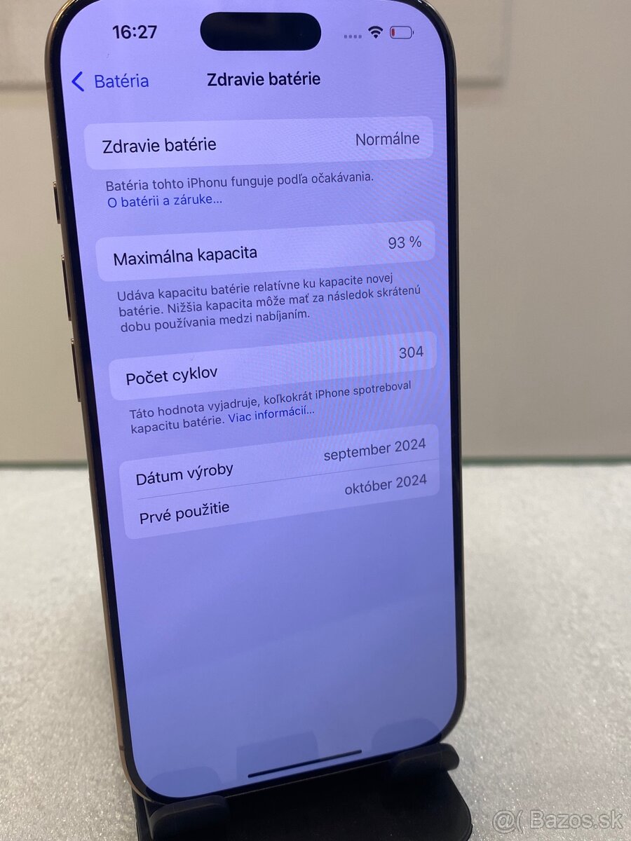 ZÁRUKA | iPhone 16 Pro 256gb Desert Titanium - 5