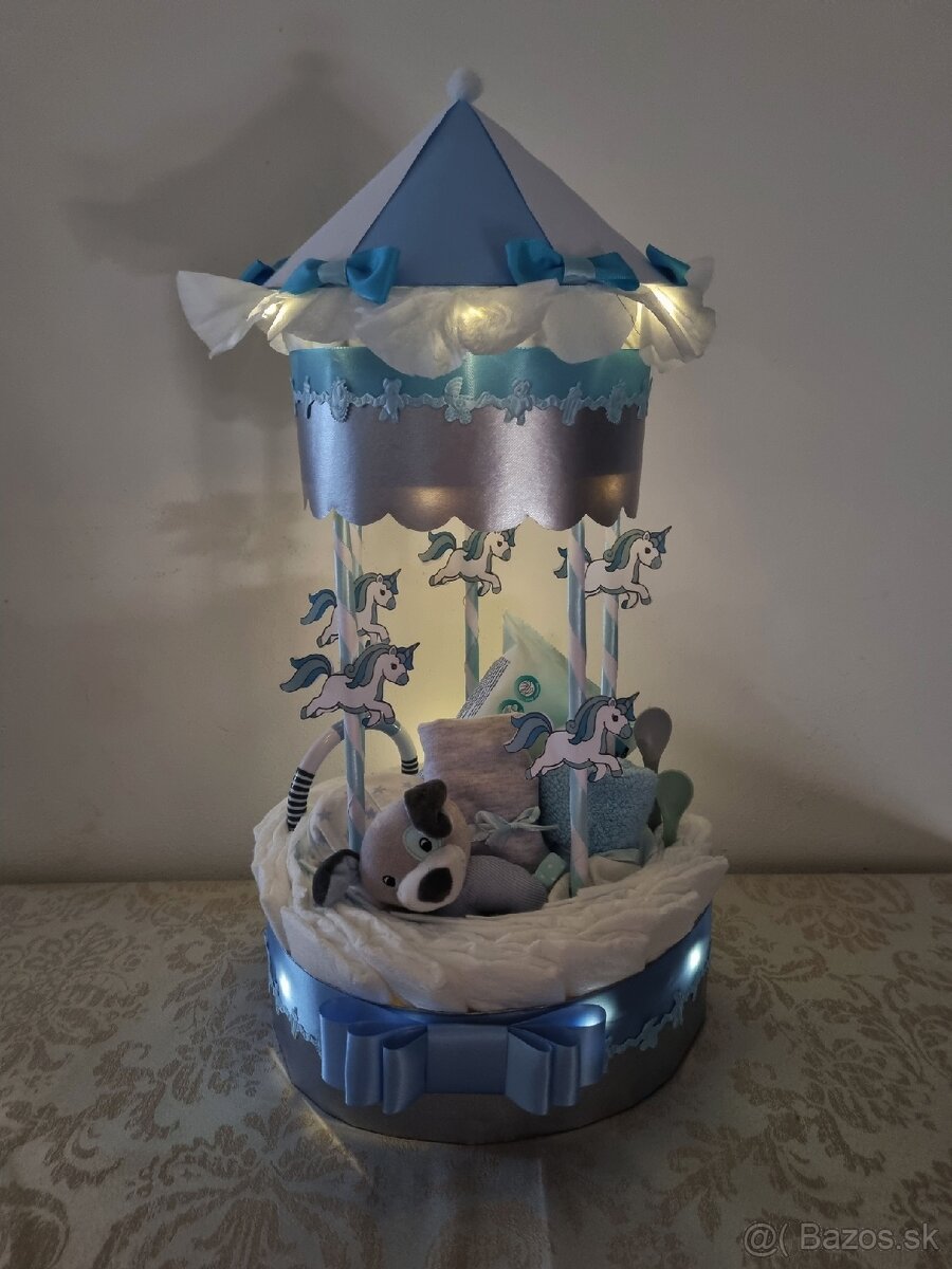 Darčeky pre mamičky Plienkové torty a iné - 5