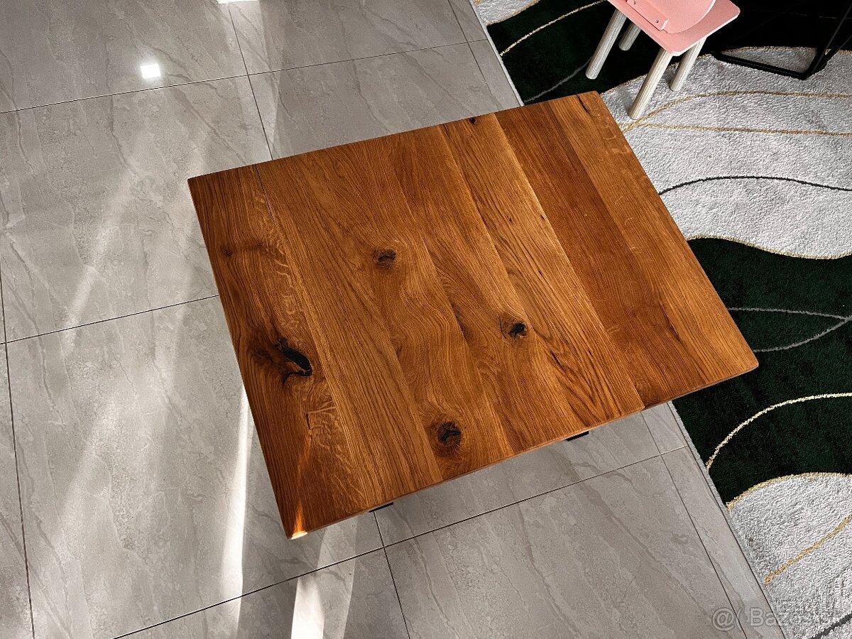 Stolik konferenčný drevený dub - 5