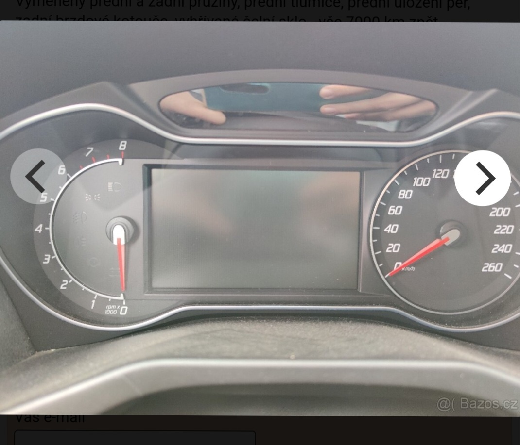 Ford Mondeo mkIV. nárazník, kapota - 5